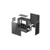 Obudowa PC DeepCool MATREXX 40 3FS Micro Tower — Micro ATX/Mini-ITX, szkło hartowane, obsługa 3x140/2x120 wentylatorów, GPU do 320 mm, 2x3,5 cala + 2x2,5 cala, czarna