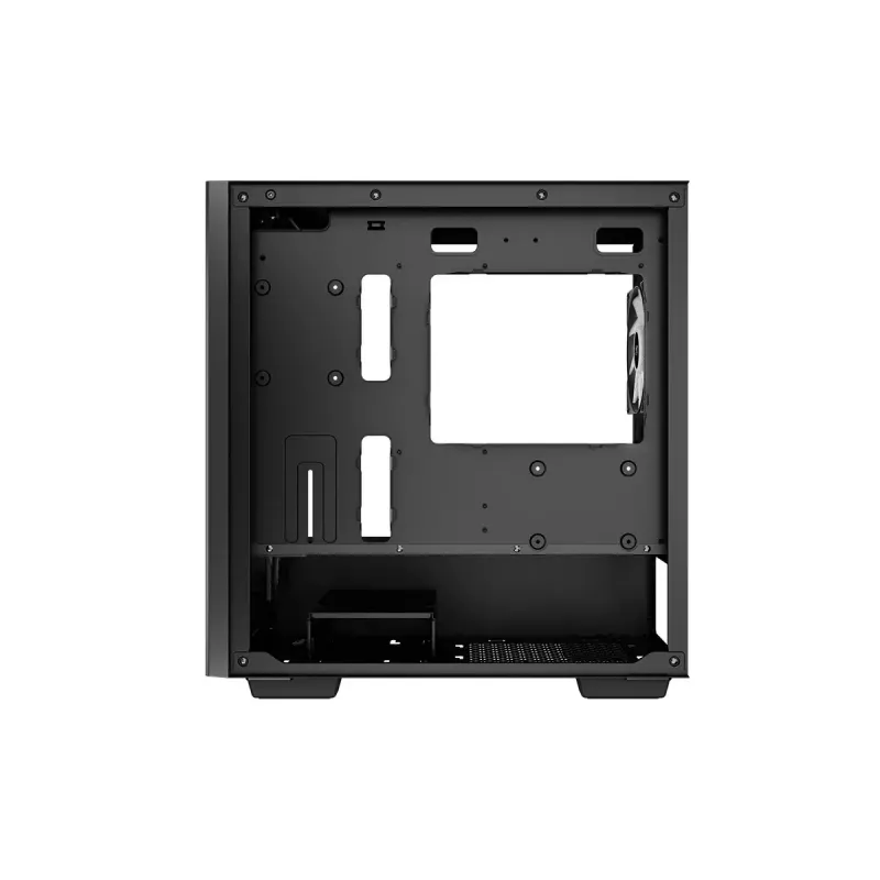 Obudowa PC DeepCool MATREXX 40 3FS Micro Tower — Micro ATX/Mini-ITX, szkło hartowane, obsługa 3x140/2x120 wentylatorów, GPU do 320 mm, 2x3,5 cala + 2x2,5 cala, czarna