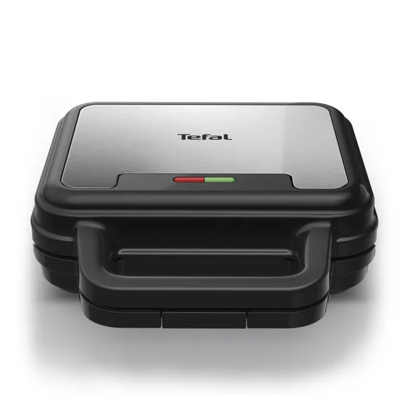 Tefal SW383D10 opiekacz do kanapek 700 W Czarny, Stal nierdzewna