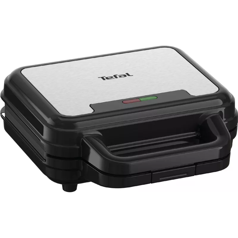Tefal SW383D10 opiekacz do kanapek 700 W Czarny, Stal nierdzewna
