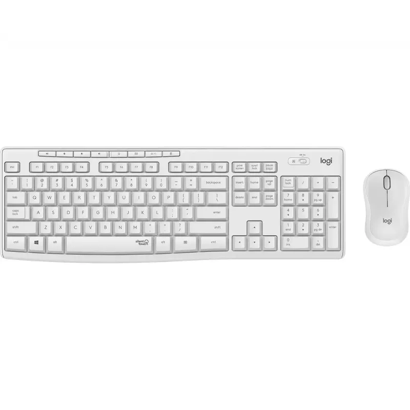 Bezprzewodowy zestaw klawiatury i myszy Logitech MK295 Silent