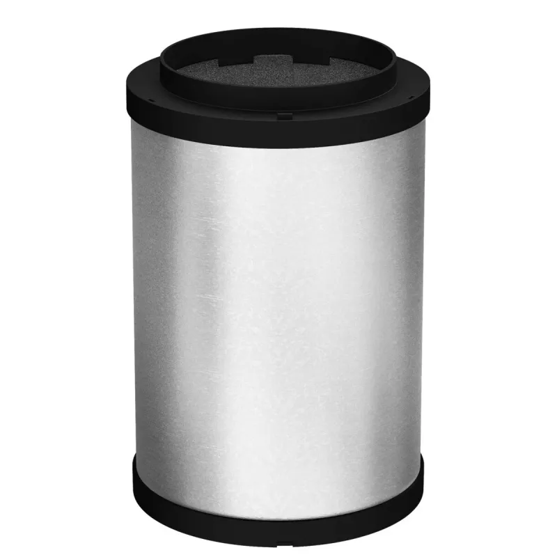 Przedłużka do okapu kuchennego Electrolux M8CKSL28, czarna stal nierdzewna, Ø193 mm × wys. 295 mm