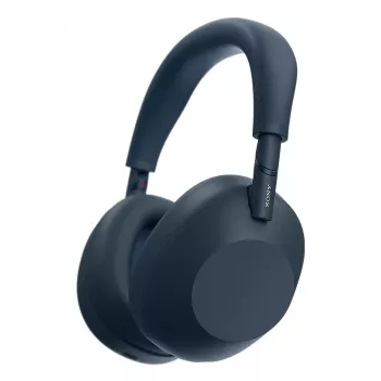 Słuchawki nauszne Sony WH-1000XM6 przewodowe i bezprzewodowe Bluetooth USB-C 4–40000 Hz zasięg 10 m kabel 1,2 m Niebieski
