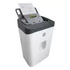Niszczarka HP ONESHRED Auto 200CC — automatyczne podawanie 200 arkuszy, ścinki mikro P-4, kosz 28 l, biało-szara