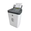Niszczarka HP ONESHRED Auto 200CC — automatyczne podawanie 200 arkuszy, ścinki mikro P-4, kosz 28 l, biało-szara