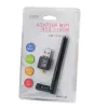 Adapter USB WLAN SAVIO CL-63, jednopasmowy 2,4 GHz, 150 Mbit/s, Realtek RTL8188CU, antena zewnętrzna, USB 2.0