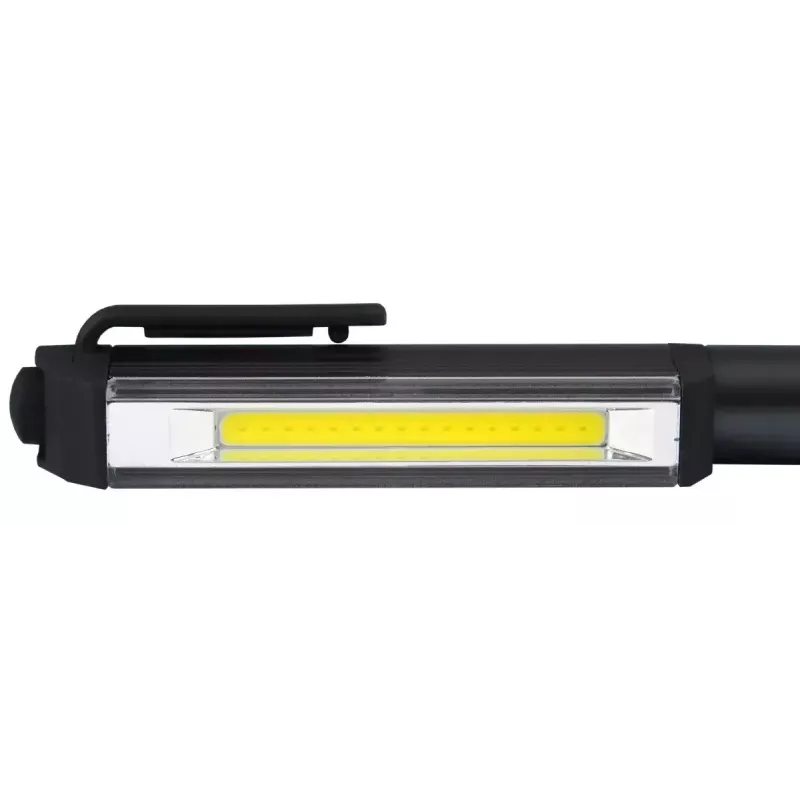 Latarka klipsowa everActive WL200, 3 W 200 lm, obudowa aluminiowa, IPX4, 3×AAA, długość 161,7 mm, czarny