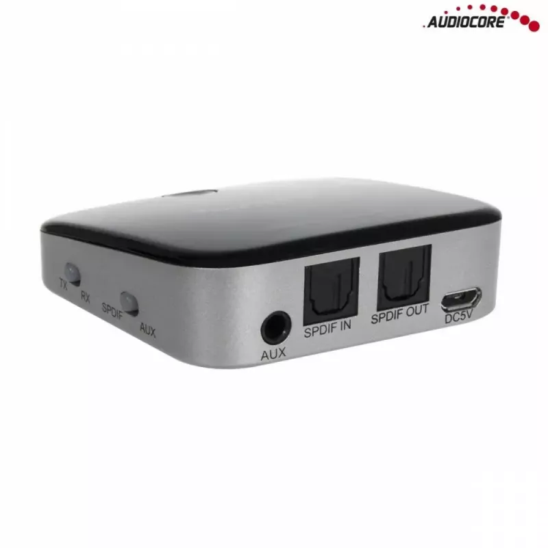 Audiocore AC830 (Baseus Qiyin) odbiornik Bluetooth 5.0 AUX, czarny
