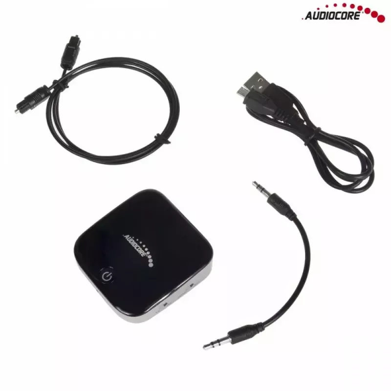 Audiocore AC830 (Baseus Qiyin) odbiornik Bluetooth 5.0 AUX, czarny