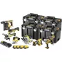 Zestaw akumulatorowy DeWalt DCK865P4T 18V — zestaw z czterema akumulatorami 5,0 Ah i walizkami TSTAK