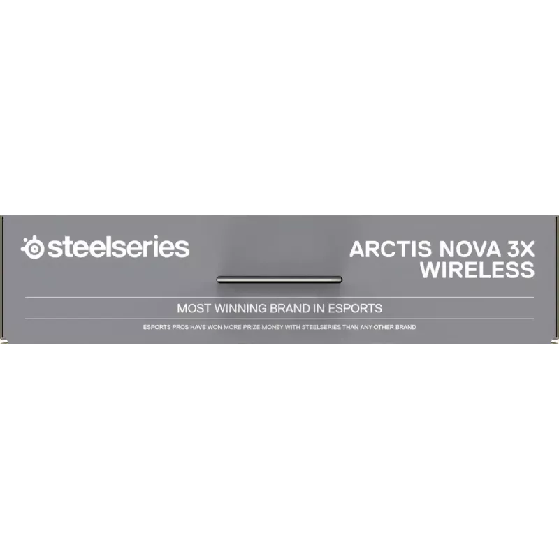 Zestaw słuchawkowy STEELSERIES Arctis Nova 3X Wireless — binaural over-ear headset, Bluetooth 5.3, 2.4 GHz RF, bateria 40 h, USB-C