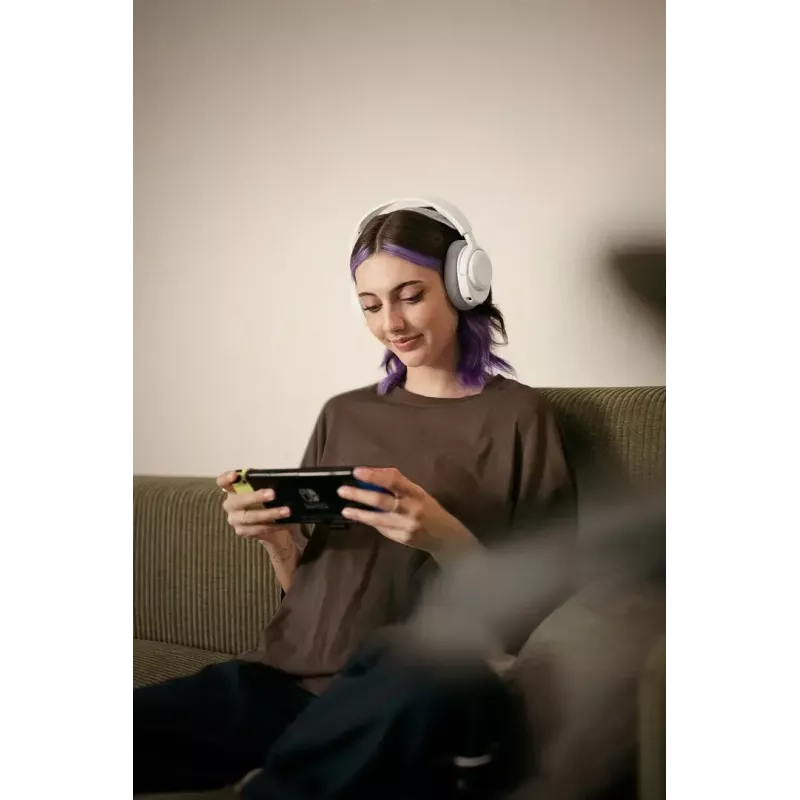 Zestaw słuchawkowy STEELSERIES Arctis Nova 3X Wireless — binaural over-ear headset, Bluetooth 5.3, 2.4 GHz RF, bateria 40 h, USB-C