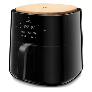 Gorący frytkownica powietrzna Electrolux EAF7B – 6,8 l, 1800 W, sterowanie dotykowe, 8 programów, maks. 200°C, czarny