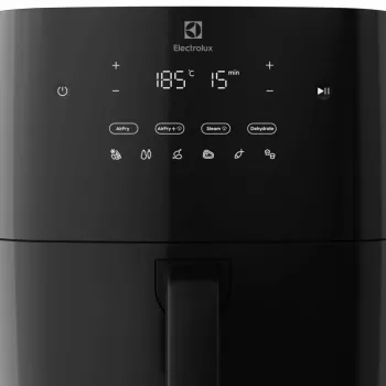 Electrolux EAF7SB Pojedyncza 6,9 L Wolnostojąca 1700 W Frytkownica na gorące powietrze Czarny