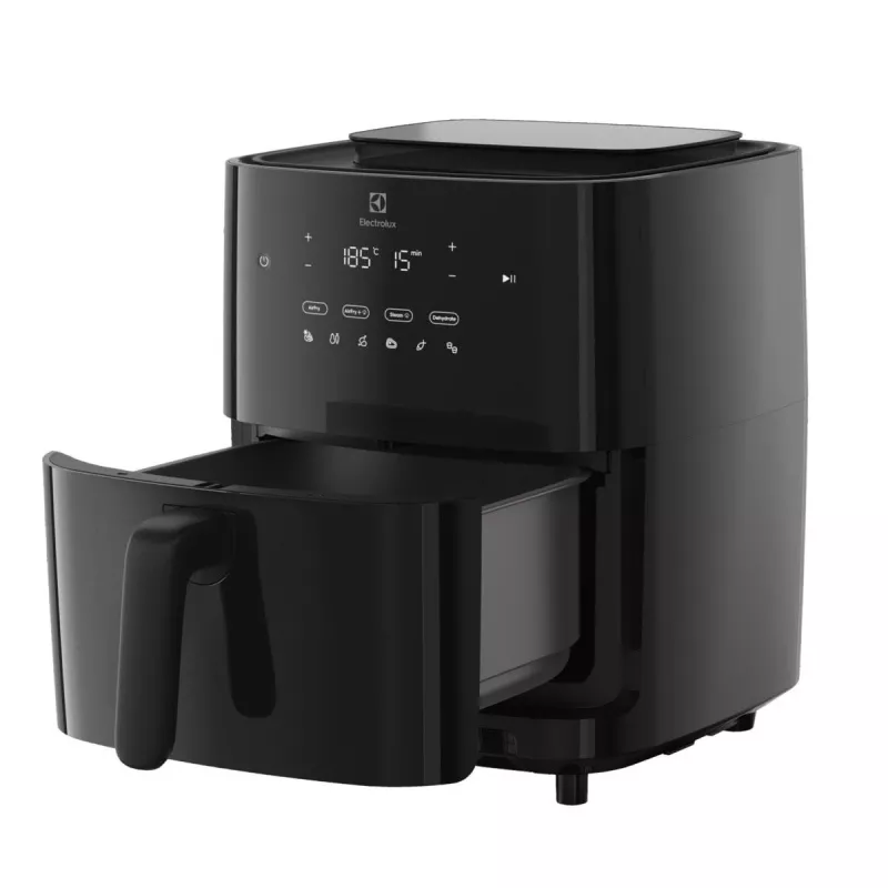 Electrolux EAF7SB Pojedyncza 6,9 L Wolnostojąca 1700 W Frytkownica na gorące powietrze Czarny