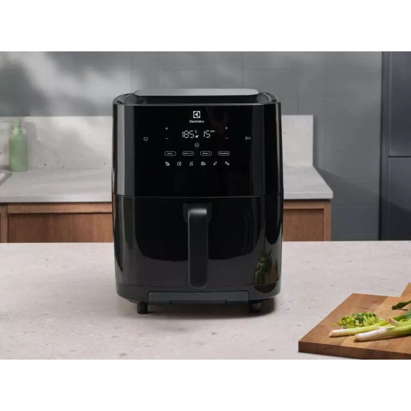 Electrolux EAF7SB Pojedyncza 6,9 L Wolnostojąca 1700 W Frytkownica na gorące powietrze Czarny