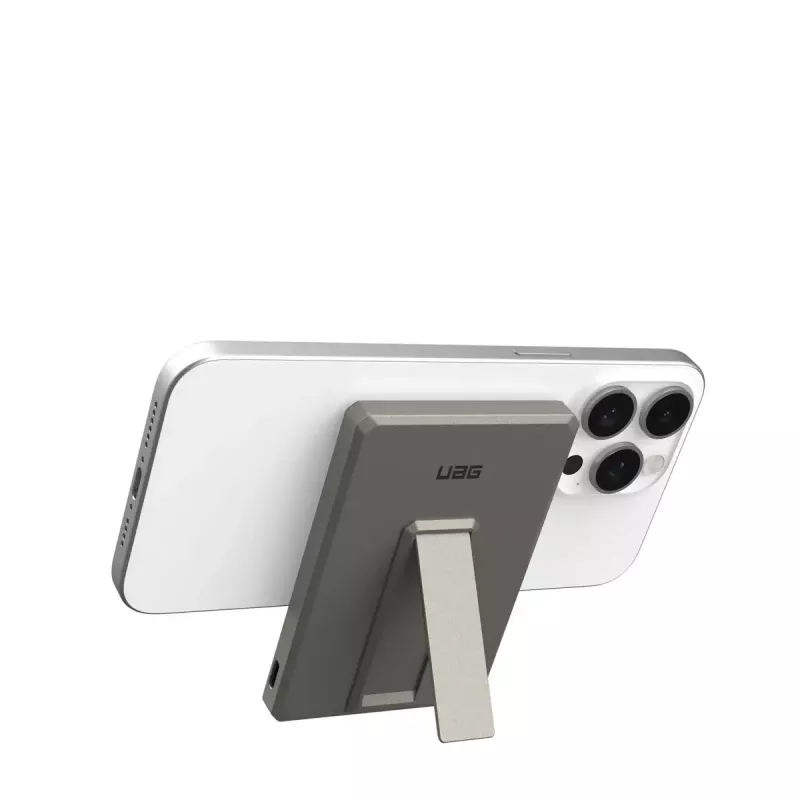 Powerbank Baseus 9B4417113636 5000 mAh, ładowanie bezprzewodowe, USB-C, 20 W, tytanowy