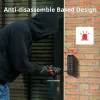 Inteligentny zamek do drzwi SwitchBot Keypad Touch — dostęp za pomocą kodu i odcisku palca, czarny, baterie CR123A, bezprzewodowy, 38×36×112 mm