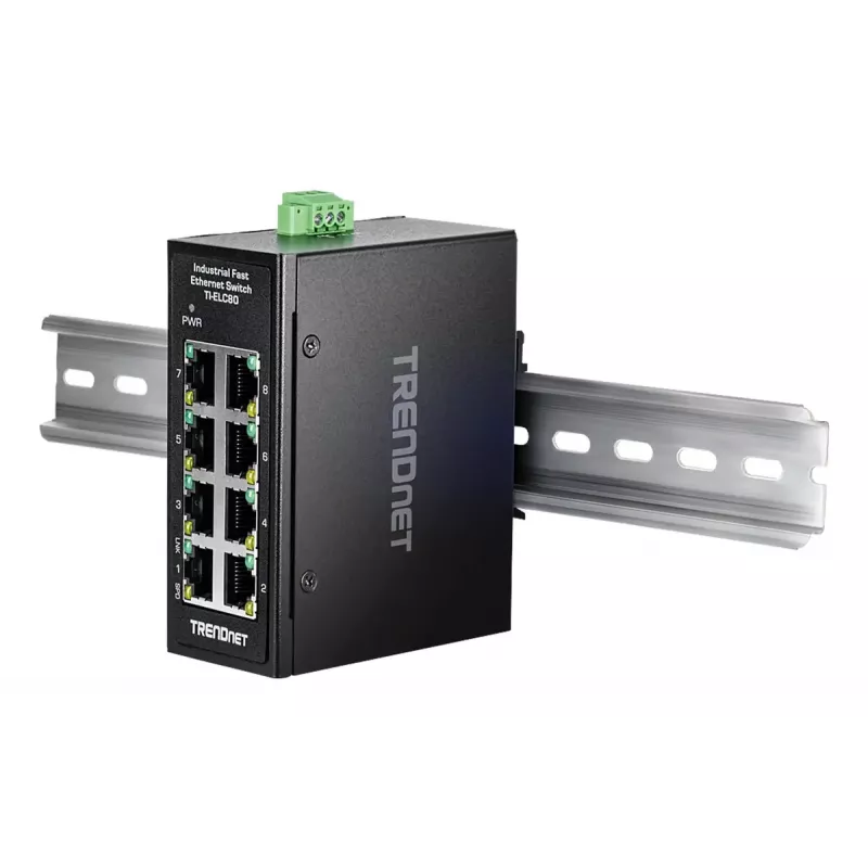 Niezarządzalny przełącznik Trendnet TI-ELC80 8 portów Fast Ethernet 10/100