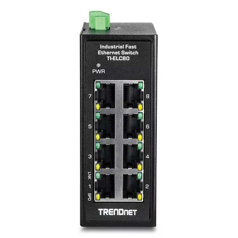 Niezarządzalny przełącznik Trendnet TI-ELC80 8 portów Fast Ethernet 10/100