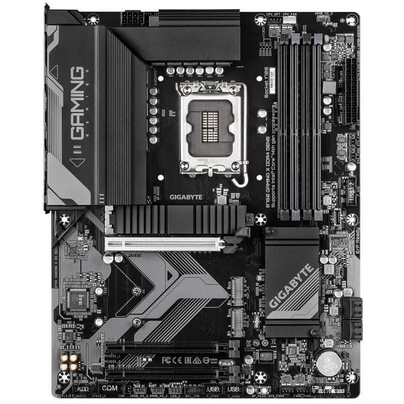 Płyta główna GIGABYTE B760 GAMING X DDR4 GEN5 - obsługuje procesory Intel Core 14. generacji, VRM 8+1+1 faz, do 5333 MHz DDR4 (OC), 3x PCIe 4.0 M.2, 2.5GbE LAN, USB 3.2 Gen 2