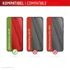 Przezroczyste hartowane szkło ochronne na ekran/tył e.v.i. 02204 do Samsung Galaxy S25 FE, transparentne, 1 szt.