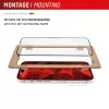Displex Full Cover Screen Protector (10H) do Samsung Galaxy S24+/S25+, Eco Mounting Frame, Full Cover