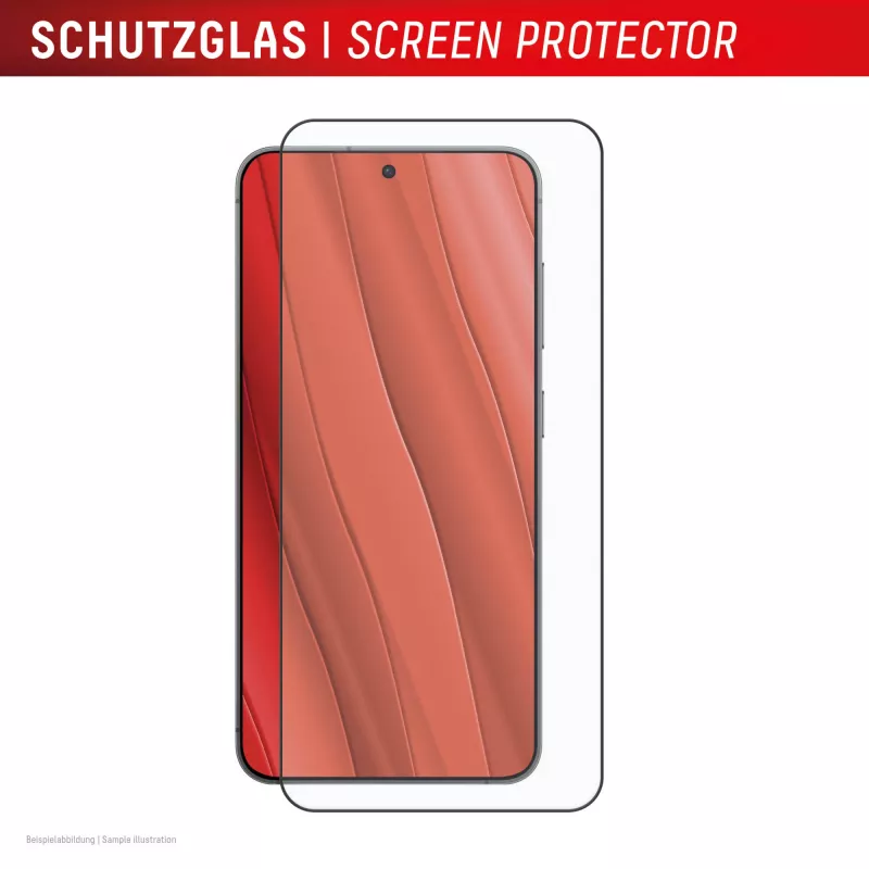 Displex Full Cover Screen Protector (10H) do Samsung Galaxy S24+/S25+, Eco Mounting Frame, Full Cover