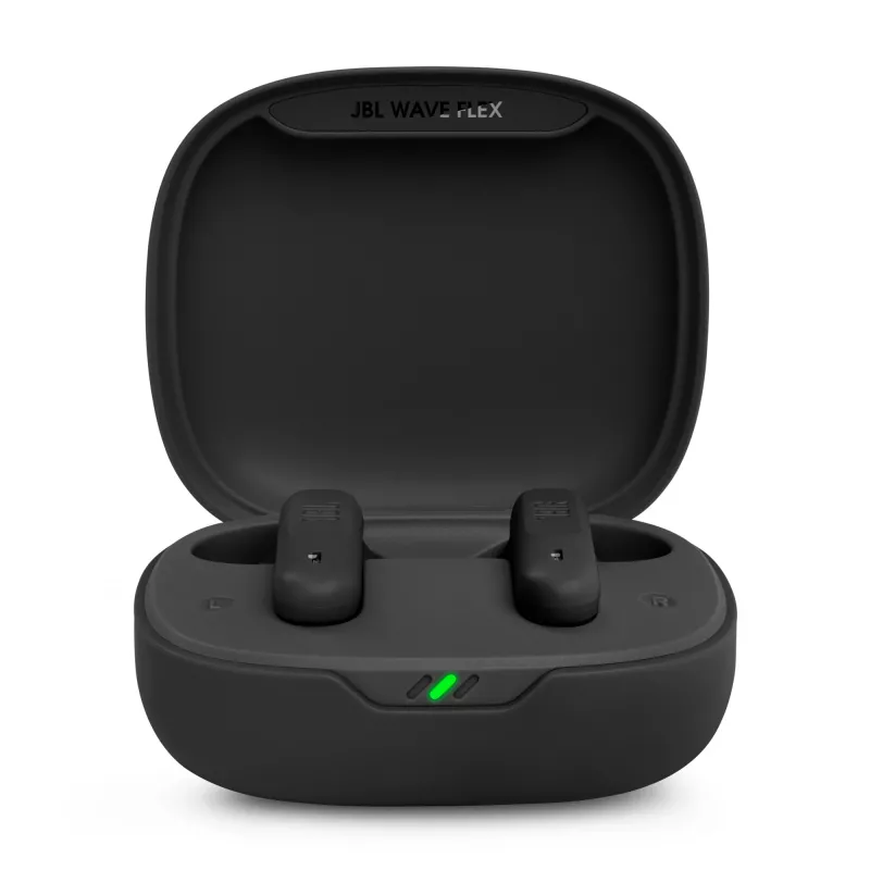 Zestaw słuchawkowy JBL Wave Flex True Wireless Stereo (TWS) douszny do rozmów/muzyki/sportu/codziennego użytku, czarny