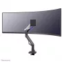 Neomounts DS70-256BL1 ramię do monitora gamingowego do ekranów 24–57 cali, sprężyna gazowa, Topfix, udźwig 30 kg, VESA 75–200 mm