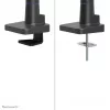 Neomounts DS70-256BL1 ramię do monitora gamingowego do ekranów 24–57 cali, sprężyna gazowa, Topfix, udźwig 30 kg, VESA 75–200 mm