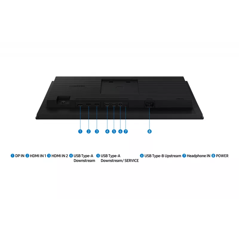 Monitor Samsung S40GD 22 cale (55,9 cm) Full HD 1920x1080 LCD 5 ms 178° USB 2.0 VESA regulacja wysokości Czarny