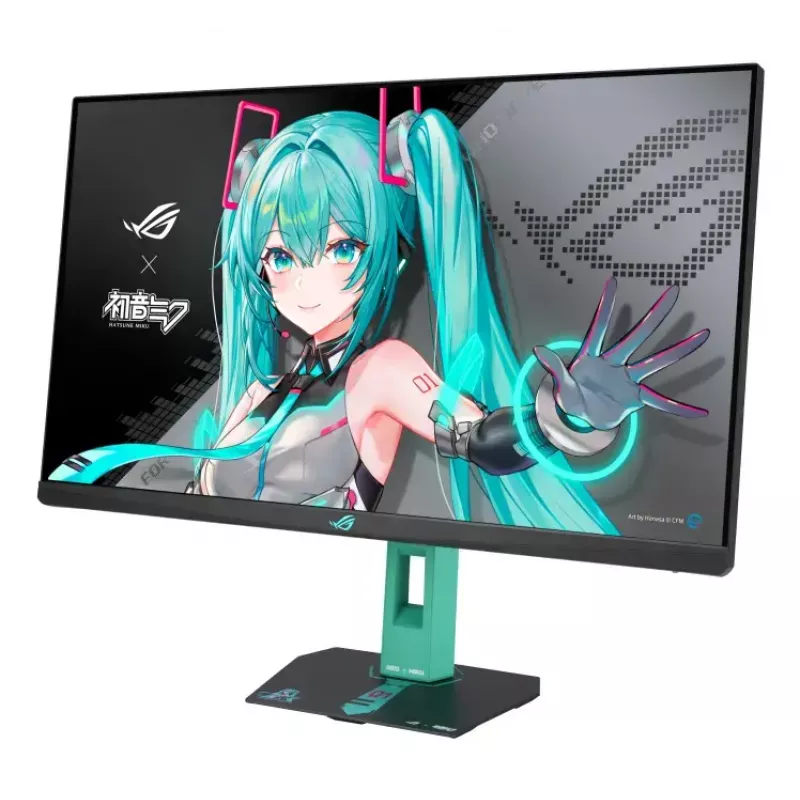 Monitor komputerowy ASUS ROG Strix XG27ACMEG-G Hatsune Miku Edition 68,6 cm (27 cali) 2560 x 1440 pikseli Wide Quad HD LCD Wielokolorowy