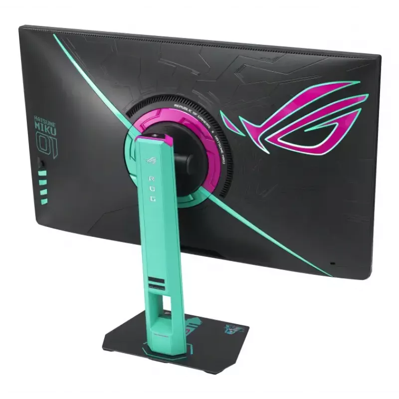 Monitor komputerowy ASUS ROG Strix XG27ACMEG-G Hatsune Miku Edition 68,6 cm (27 cali) 2560 x 1440 pikseli Wide Quad HD LCD Wielokolorowy