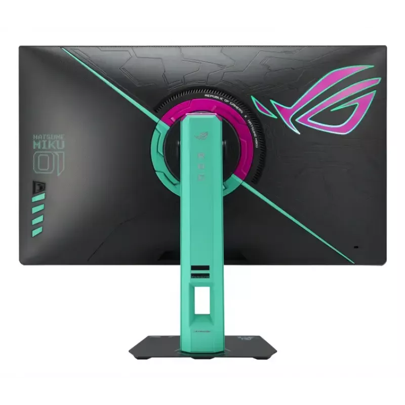 Monitor komputerowy ASUS ROG Strix XG27ACMEG-G Hatsune Miku Edition 68,6 cm (27 cali) 2560 x 1440 pikseli Wide Quad HD LCD Wielokolorowy