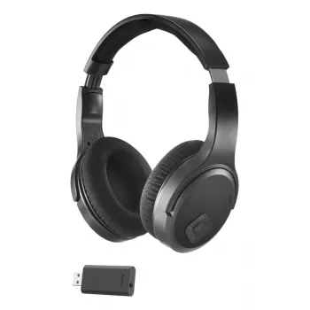 Słuchawki Hama 00221847 przewodowe i bezprzewodowe Bluetooth czarne