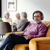 Słuchawki Hama 00221847 przewodowe i bezprzewodowe Bluetooth czarne
