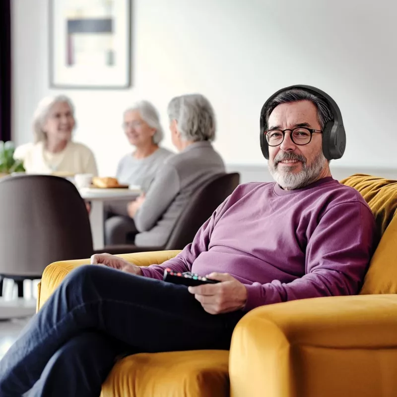 Słuchawki Hama 00221847 przewodowe i bezprzewodowe Bluetooth czarne