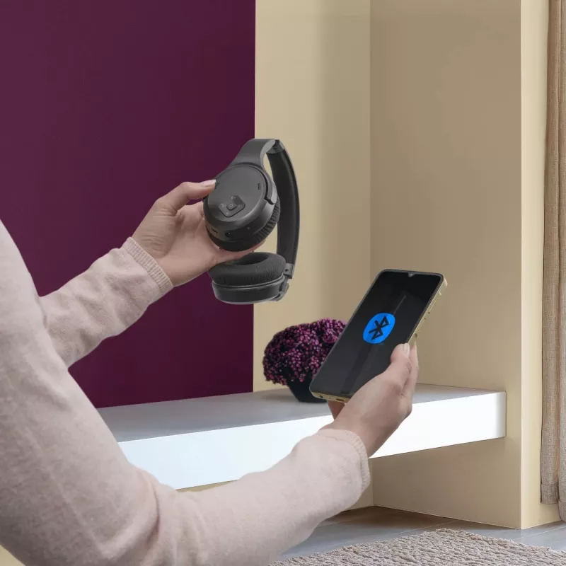 Słuchawki Hama 00221847 przewodowe i bezprzewodowe Bluetooth czarne