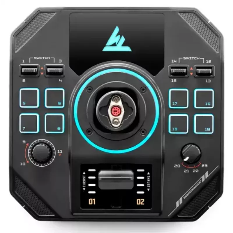 Thrustmaster Sol-R 4 HOTAS czarny USB Joystick + dźwignia sterowania silnikiem Analogowy / Cyfrowy PC
