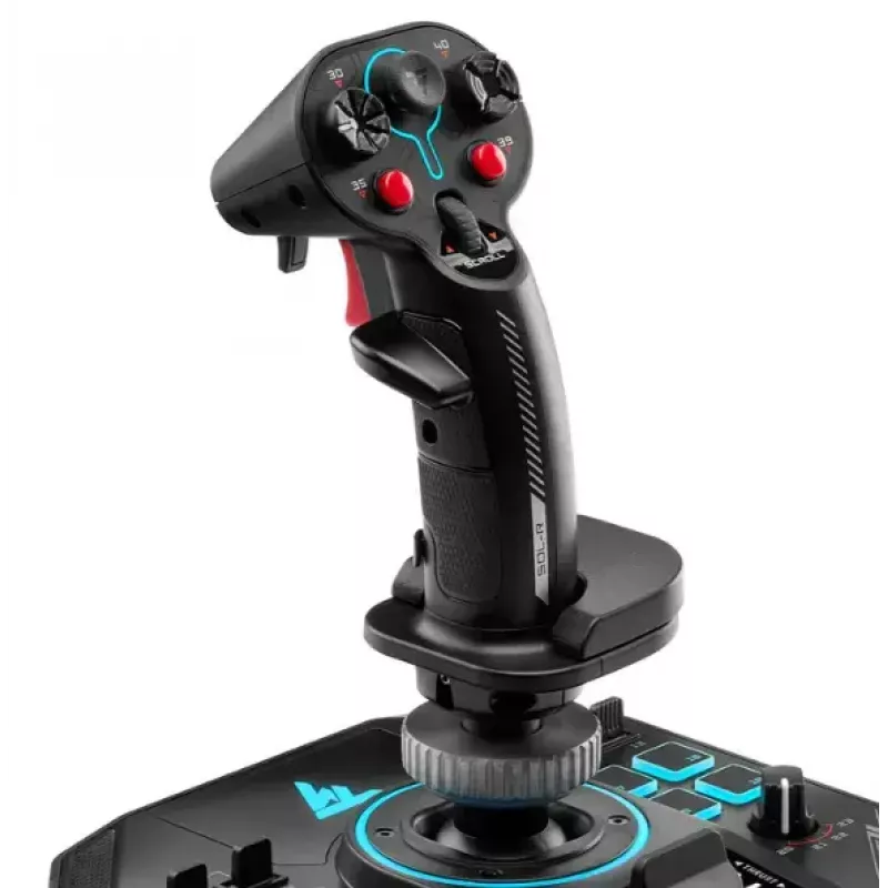 Thrustmaster Sol-R 4 HOTAS czarny USB Joystick + dźwignia sterowania silnikiem Analogowy / Cyfrowy PC