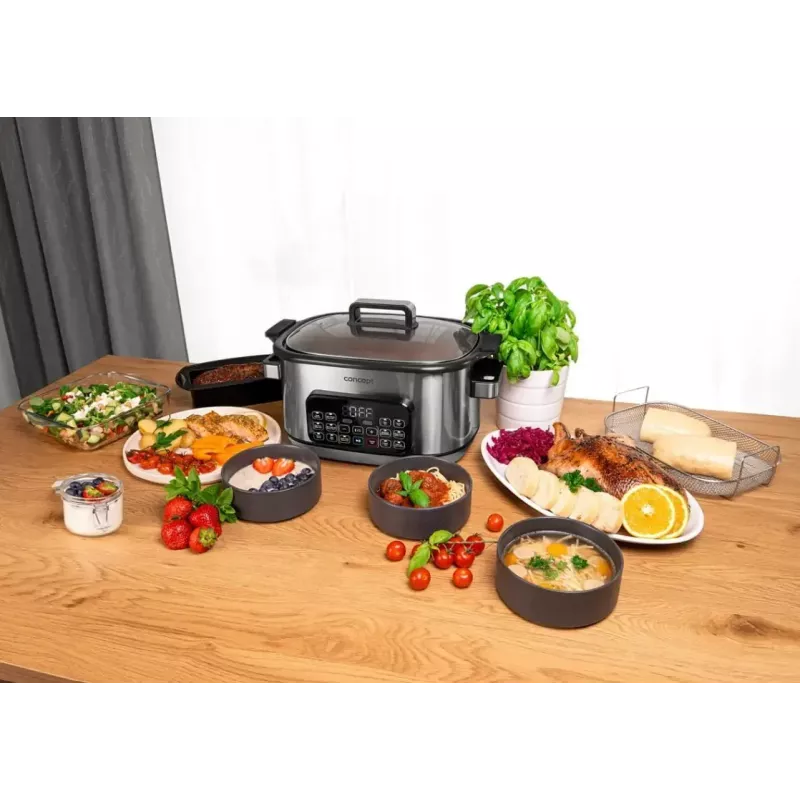 Multicooker Concept CK9000 6 L — elektryczny multicooker, pojemność 6 litrów, model CK9000