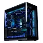 ZALMAN P60 Czarny obudowa PC Midi Tower — ATX/Mini-ITX, szkło hartowane, 3 wentylatory boczne 120 mm + 2 wentylatory tylne 120 mm, 290×475×478 mm
