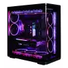 ZALMAN P60 Czarny obudowa PC Midi Tower — ATX/Mini-ITX, szkło hartowane, 3 wentylatory boczne 120 mm + 2 wentylatory tylne 120 mm, 290×475×478 mm