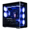 ZALMAN P60 Czarny obudowa PC Midi Tower — ATX/Mini-ITX, szkło hartowane, 3 wentylatory boczne 120 mm + 2 wentylatory tylne 120 mm, 290×475×478 mm