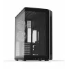 ZALMAN P60 Czarny obudowa PC Midi Tower — ATX/Mini-ITX, szkło hartowane, 3 wentylatory boczne 120 mm + 2 wentylatory tylne 120 mm, 290×475×478 mm
