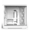 Obudowa PC ZALMAN P60 Mid-Tower z 5 wentylatorami ARGB, biała