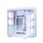 Obudowa PC ZALMAN P60 Mid-Tower z 5 wentylatorami ARGB, biała