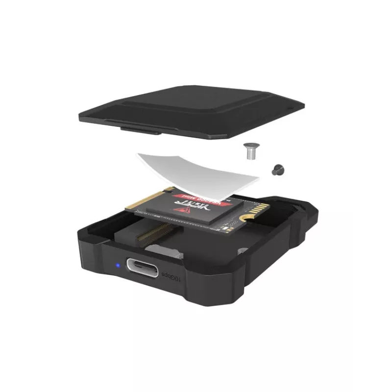 Obudowa M.2 NVMe SSD icybox IB-1601MP-CU31 USB 3.2 Gen 2 Type-C 10 Gb/s