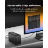 ICY BOX IB-RD3720-CU3 Obudowa HDD/SSD Czarna 2.5/3.5 cala